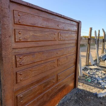 Panderetas de Hormigon tipo Madera